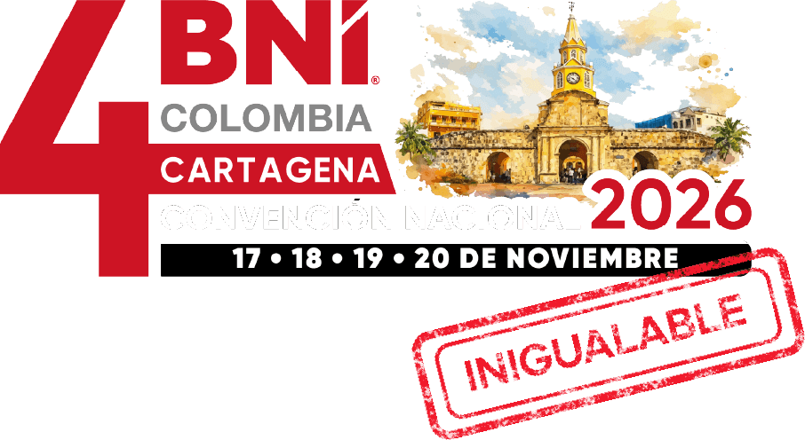 4ta Convención Nacional BNI Colombia 2026 · Cartagena